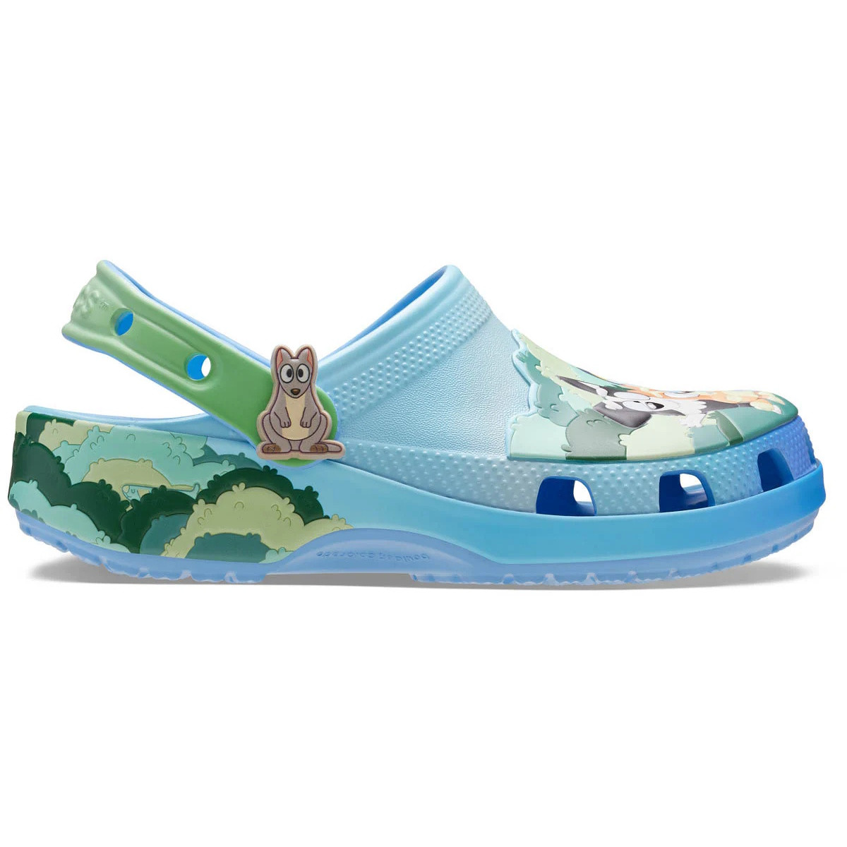 Saboti Crocs Toddler Bluey Multi Classic Clog Multicolor - Multi - imagine 7